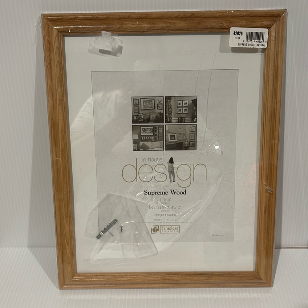 Timeless Frames Supreme Woods Natural Frame